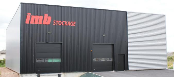 IMB dispose d'un batiment dédié au stockage